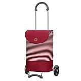 ANDERSEN Einkaufstrolley - Scala Shopper Tilde rot 37 L einkaufen, hochwertig, modern, klappbar, leichtgängig, leise Räder